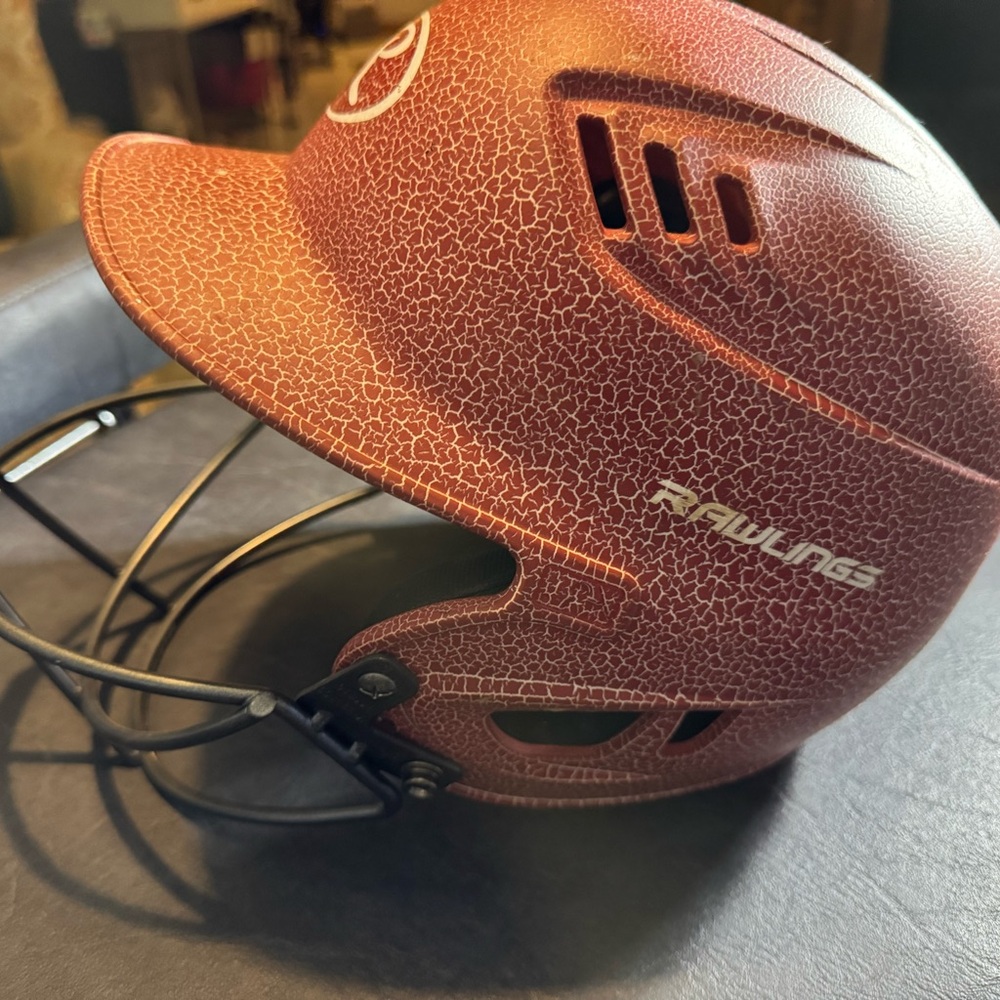 Rawlings Red Kids Helmet